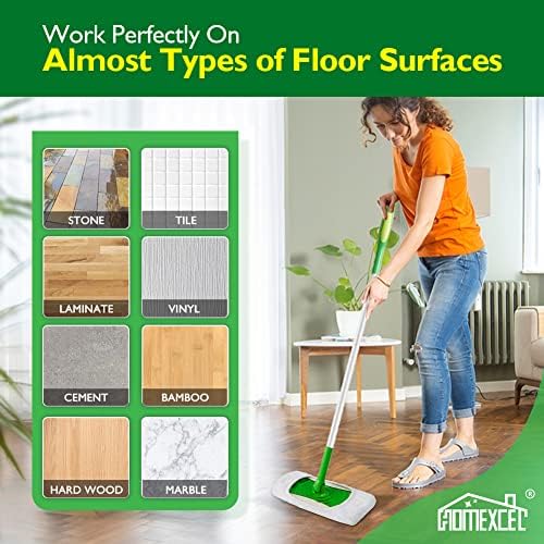 Reusable Microfiber Mop Pads for Swiffer Sweeper - Durable and Washable
