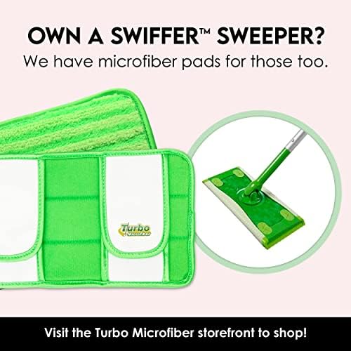 Reusable Swiffer Mop Pads Microfiber 2-Pack
