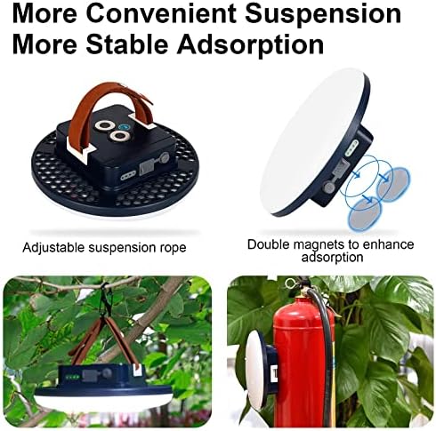16500mAh 3000LM 6000K Rechargeable LED Camping Lantern Waterproof Durable for Emergency Use
