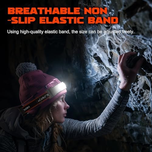The Ultimate Rechargeable Headlamp for Camping Hiking