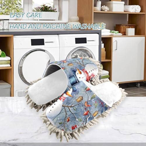 Cozy Bird Winter Mop Slippers for Cleaners