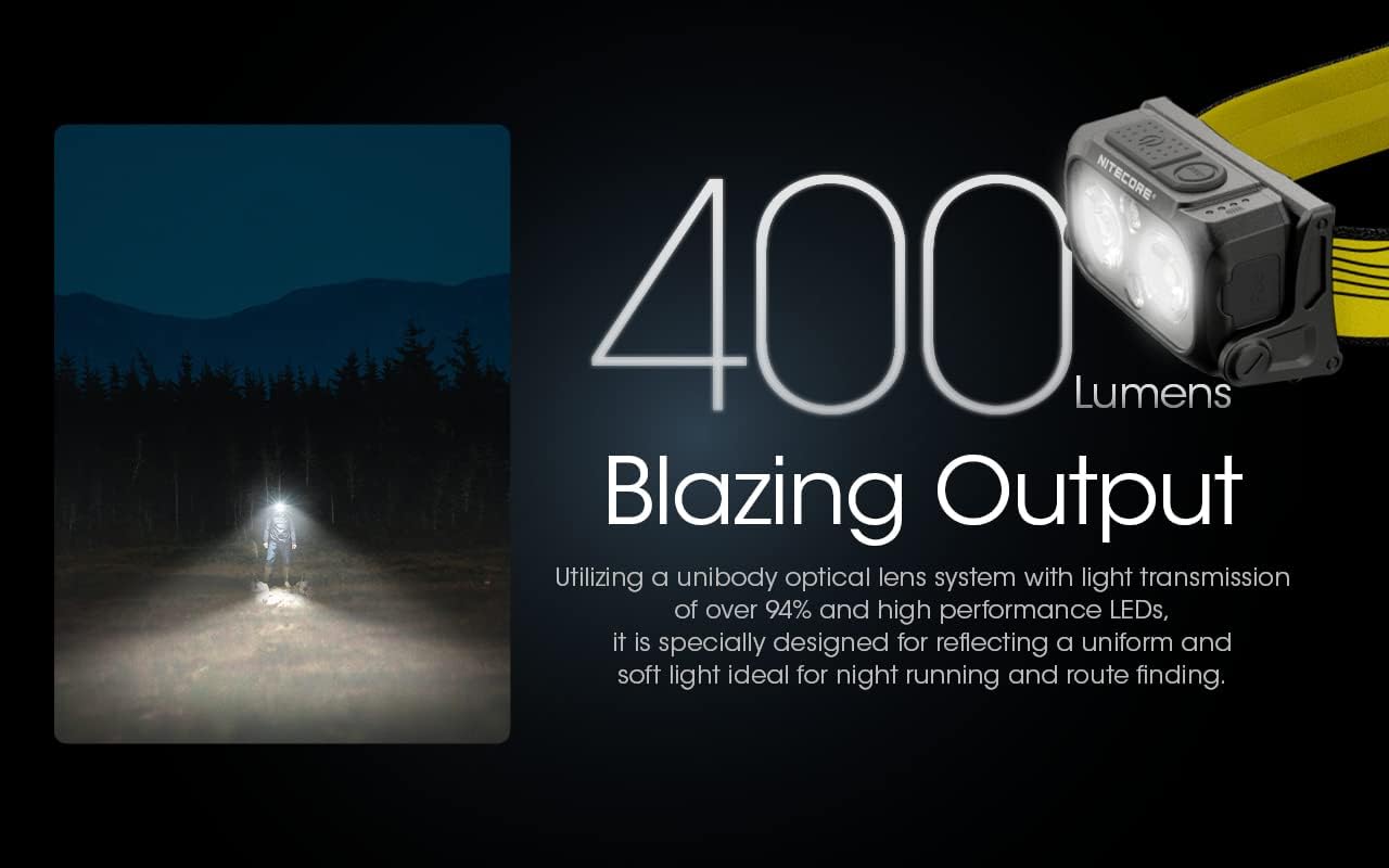 Nitecore NU25 400 Weightless Dual Beam Hiking Lantern