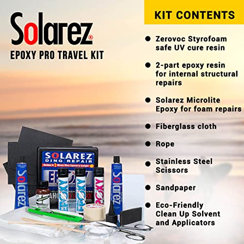 SOLAREZ UV-Cure Epoxy Travel Kit - Fast Outdoor Repair in Sunlight