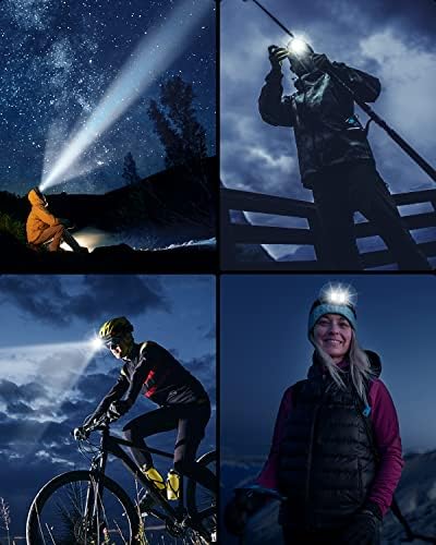1200 LUMEN RECHARGEABLE HEADLAMP POWERFUL FOR ADVENTURERS