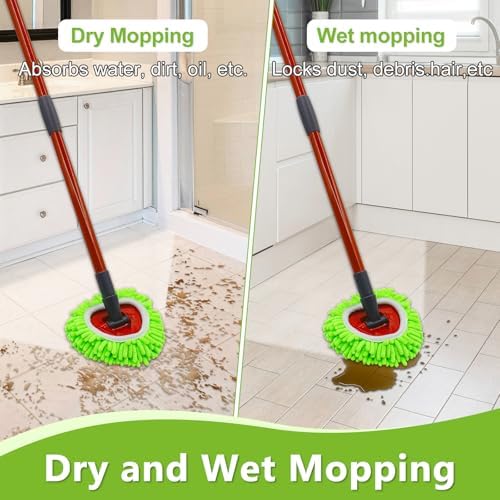 Aiyiried Mop Heads Replacement for Cedar RinseClean 2-Tank Spin Mop