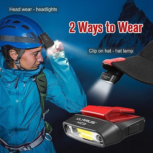 Klaurus HC3 Rechargeable Motion Sensor Hat Light