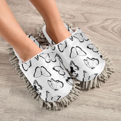 Kigai Microfiber Floor Slippers for Easy Cleaning Soft Comfort