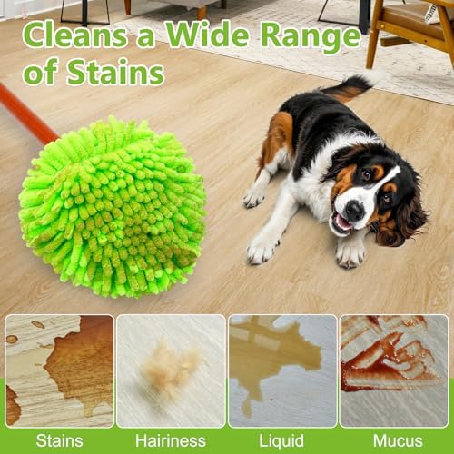 Aiyiried Mop Heads Replacement for Cedar RinseClean 2-Tank Spin Mop