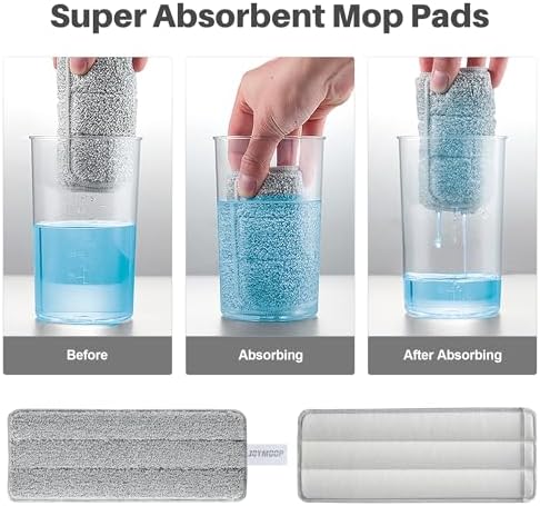 Premium Microfiber Mop Pads for JOYMOOP Mops