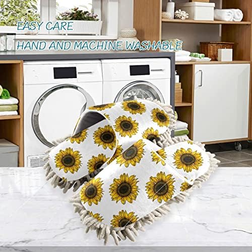 Sunflowers Mop Slipper Set
