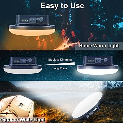 16500mAh 3000LM 6000K Rechargeable LED Camping Lantern Waterproof Durable for Emergency Use