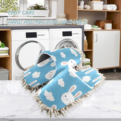 Cute Rabbit morphology Mop Slippers for Home