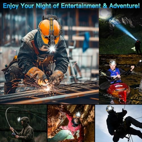 UBEE High-Brightness Rechargeable Headlamp
