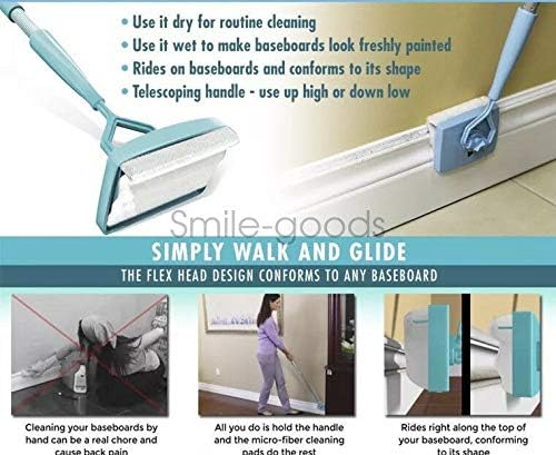 Extendable Microfiber Mop Brush Buddy