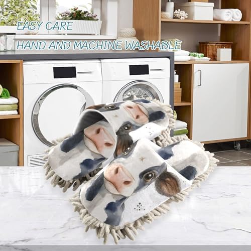 Clean Cute - Microfiber Mop Slippers for MenWomen