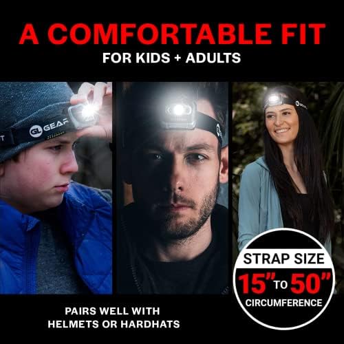 GearLight 2-Piece LED Headlamp