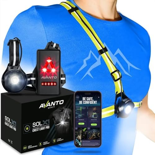Safe Night Chest Light for Runners