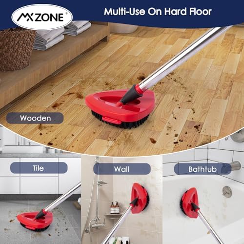 Sturdy Bristle scrub brush replacement for bathroom and kitchen tiles