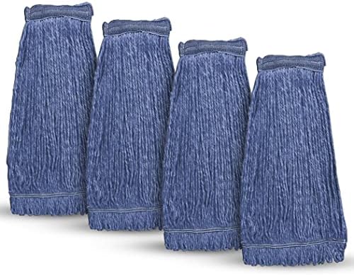 20oz Heavy Duty Mop Head Replacement 4 Pack
