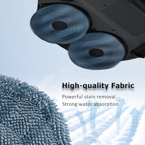 6-Piece Premium Replacement Mop Pads for Eufy X10 Pro Omni
