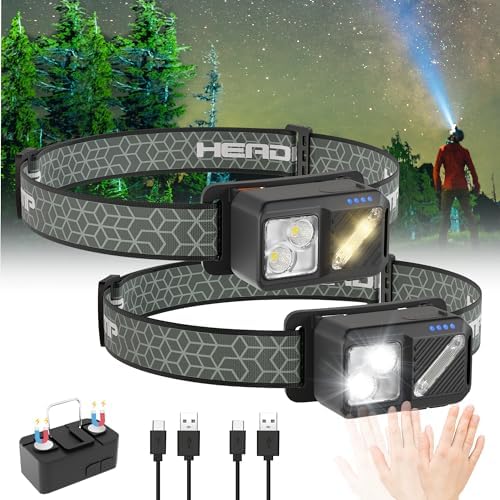 2500 LUMEN RECHARGEABLE HEADLAMP WITH 7 MODES