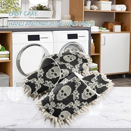 Sinestour Skulls Mop Slippers Floor Cleaning Tool
