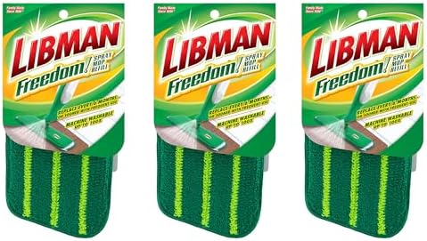 Libman Freedom Mop Refill 3-Piece Green Set