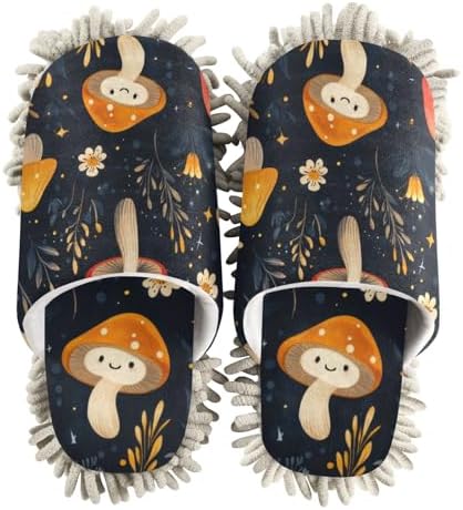 Cool Mop Slipper Soft Absorbent Washable Non-Slip for Home Office