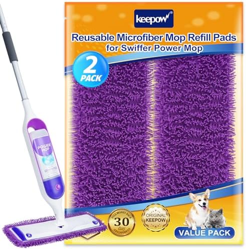 Reusable PowerMop Pads for Swiffer