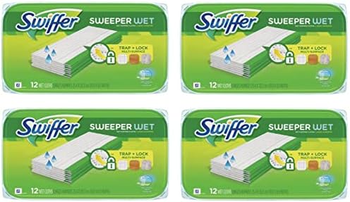 Swiffer Wet Mopping Pad Refills 4 Pack