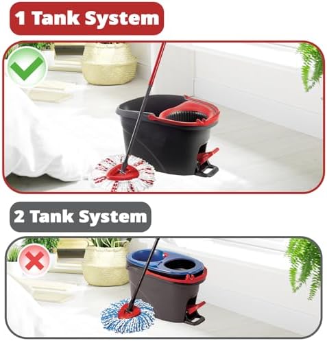 Koolstuffs Spin Mop Heads - 2-Pack with 40 More Power