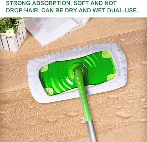 Compact Reusable Swiffer Pads for Easy Floor Cleaning