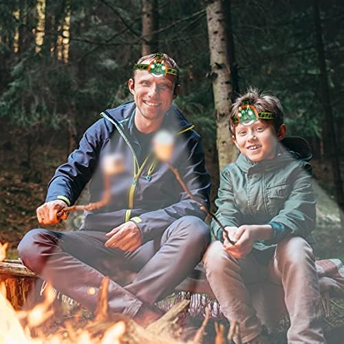 TIGTECGAME Triceratops LED Headlamp - Dinosaur Camper Lights 4 Mode Adjustable