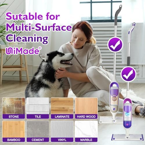Reusable Mop Pads for Swiffer PowerMop 8-Pack