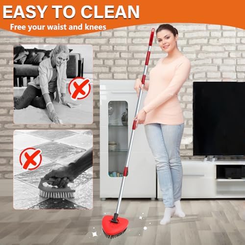 Premium 2-Pack Upgraded Scrub Brush for O-Cedar EasyWring 1-Tank