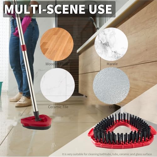 EasyMop Scrub Brush Attachment for O Cedar Spin Mop 1 Tank System