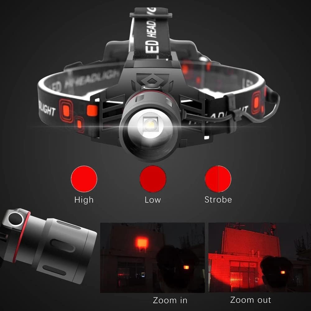 WINDFIRE Red Light Headlamp