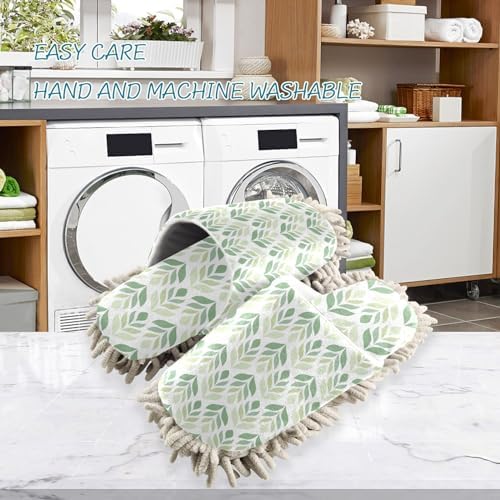 Kigai Microfiber Slippers - Soft Washable Floor Cleaner for Men Women