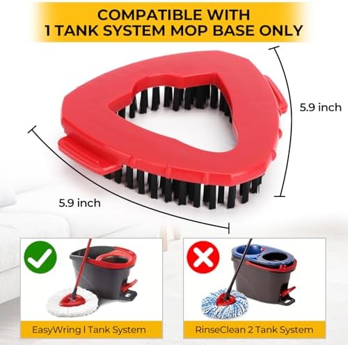 Sturdy Scrub Brush for EasyWring 1 Tank System Durable Effective