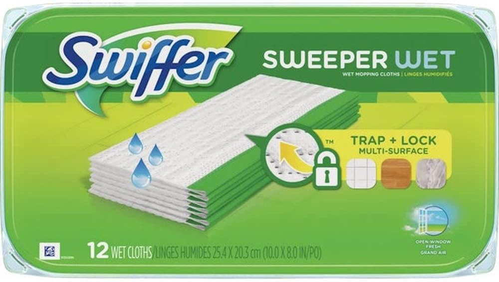 Swiffer Wet Mopping Pad Refills 4 Pack