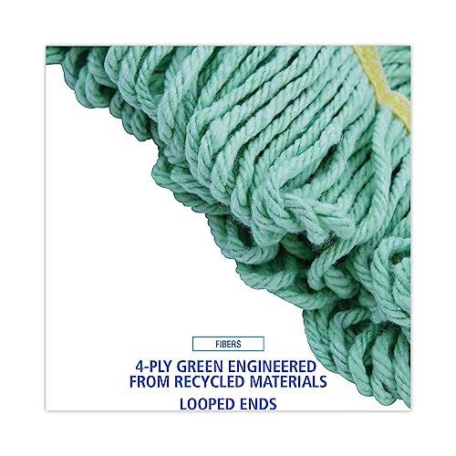Boardwalk EcoMop Mop Head 12Carton with Loop Design for Effective Mopping