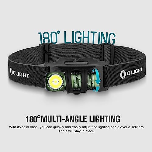 OLIGHT Perun 2 Mini Headlamp 1100 Lumens Rechargeable with Red Light Option