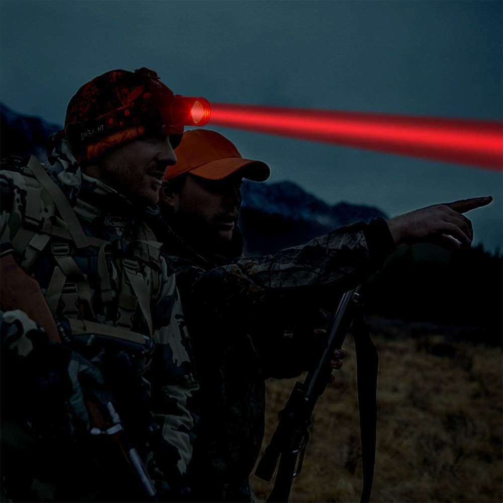 Proforced Red Headlamp for Hunting Night