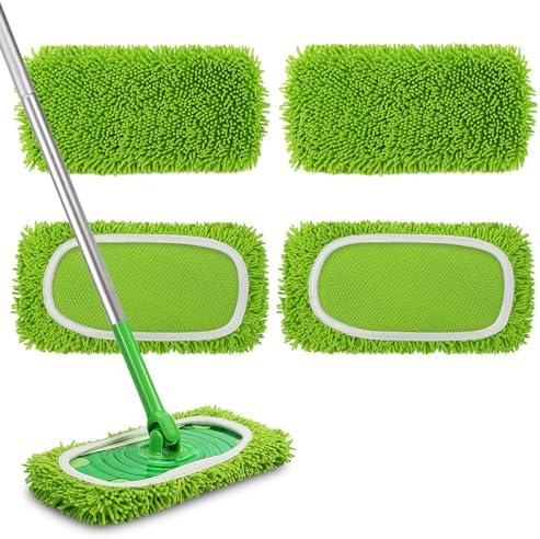 Reusable Microfiber Mop Pads for Swiffer