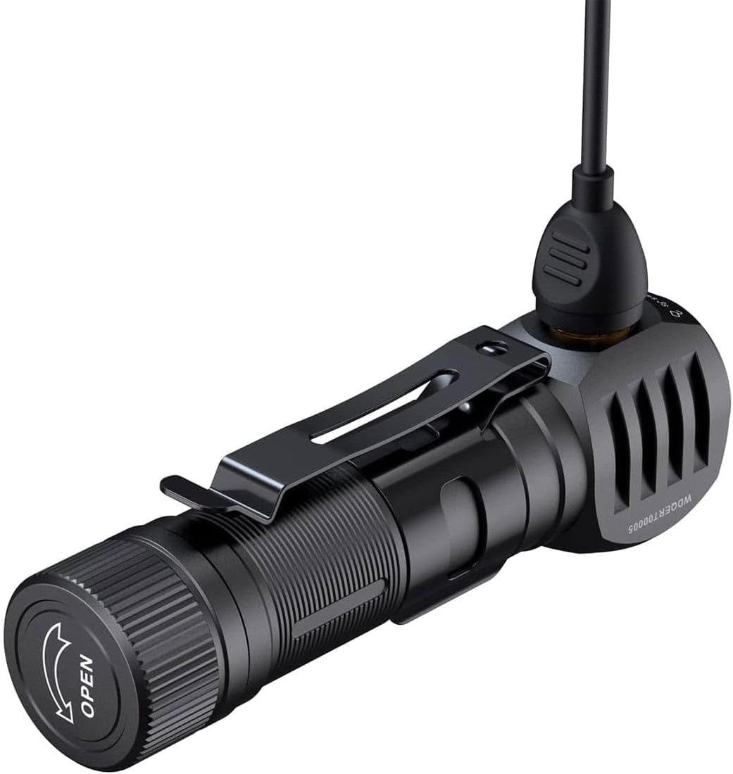 Fenix HM61RV2 1600 lumens 300-hour runtime 8 modes Black headlamp