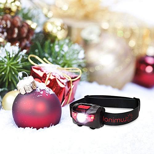 Vekkia Ultra Bright LED Headlamp Bright Charged Rechargeable Waterproof