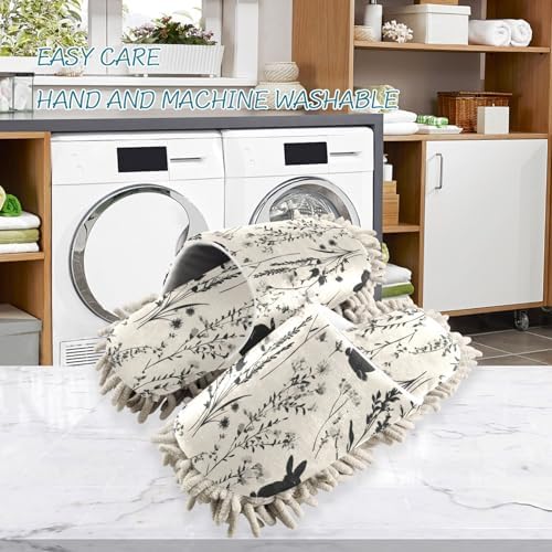 Stylish Functional Microfiber Mop Slippers