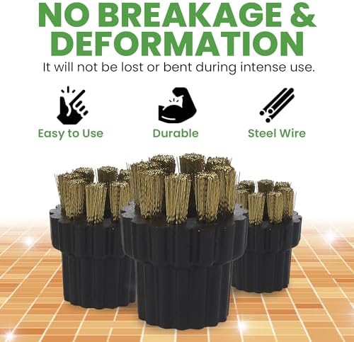 H2O MOP X5 Microscrubbing Brushes - EasyWipe Workout for Mops