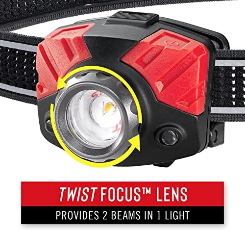 FL75 Dual Color Flex LED Headlamp Black