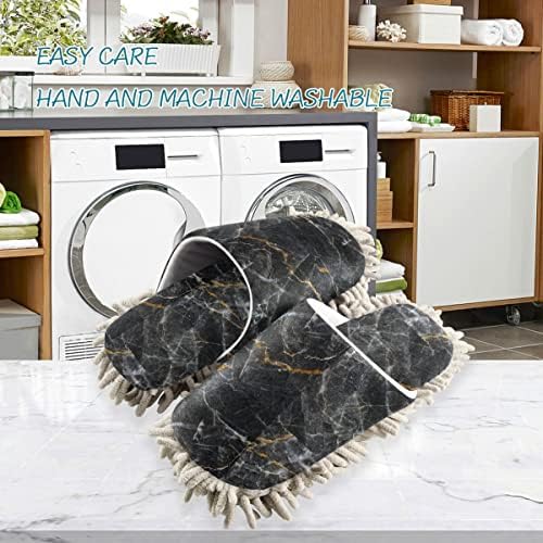Premium Marble Mop House Slippers for Efficient Floor Cleaning